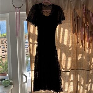 JESSICA MCCLINTOCK VINTAGE LACE DRESS